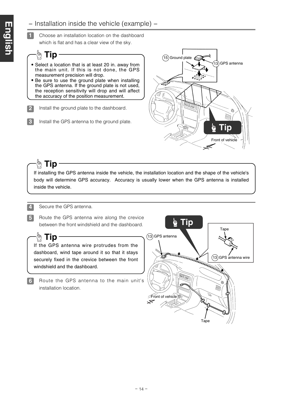 Eclipse - Fujitsu Ten AVN 6600 User Manual | Page 14 / 16