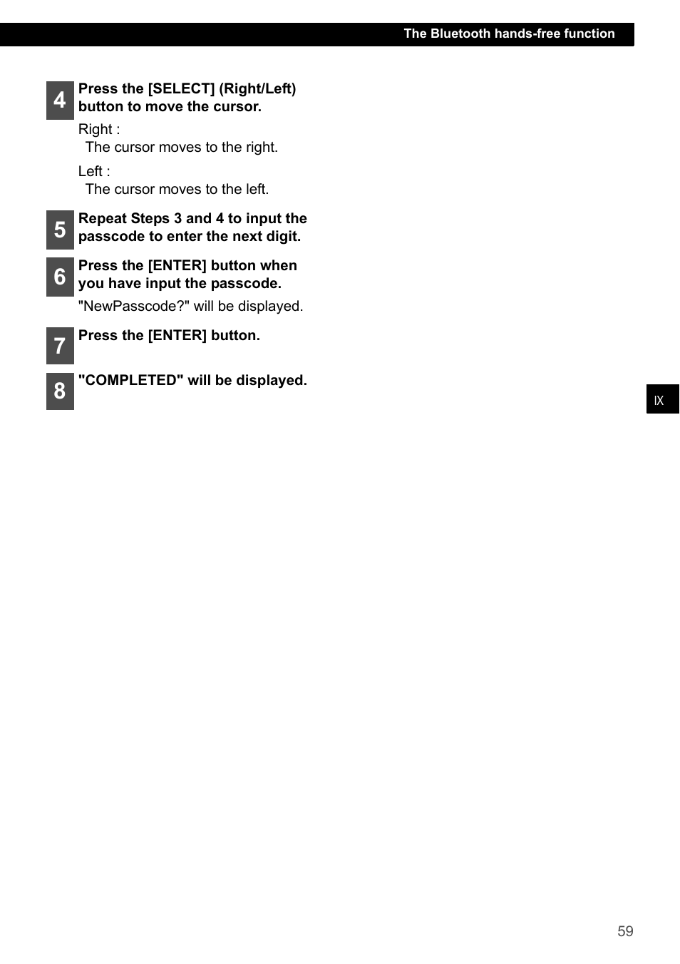 Eclipse - Fujitsu Ten CD7200 MKII User Manual | Page 59 / 119