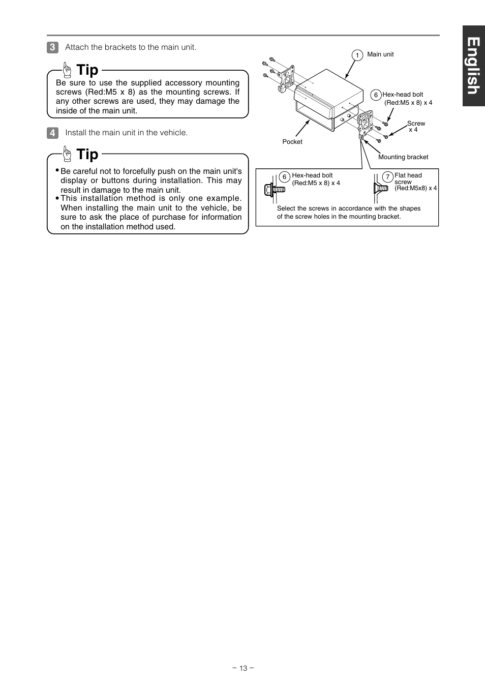 Eclipse - Fujitsu Ten CD5100 User Manual | Page 13 / 44