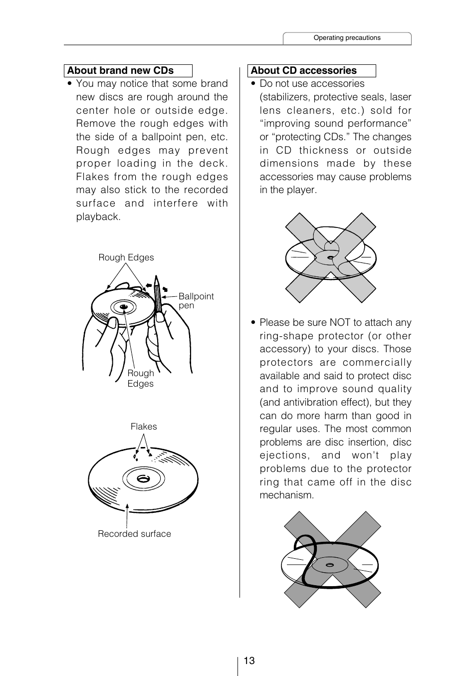 Eclipse - Fujitsu Ten CD3434 User Manual | Page 13 / 92