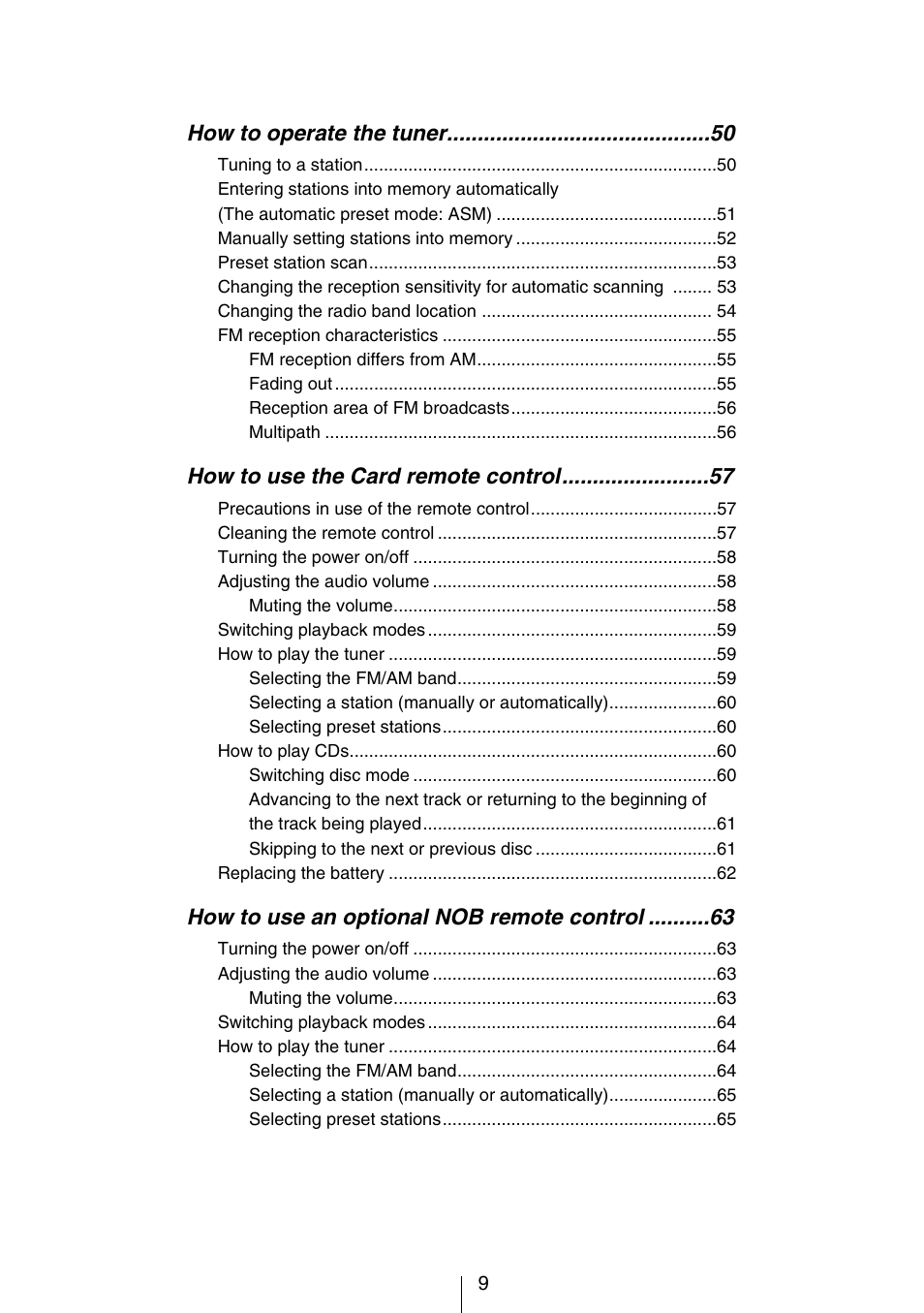 Eclipse - Fujitsu Ten CD3434 User Manual | Page 9 / 92