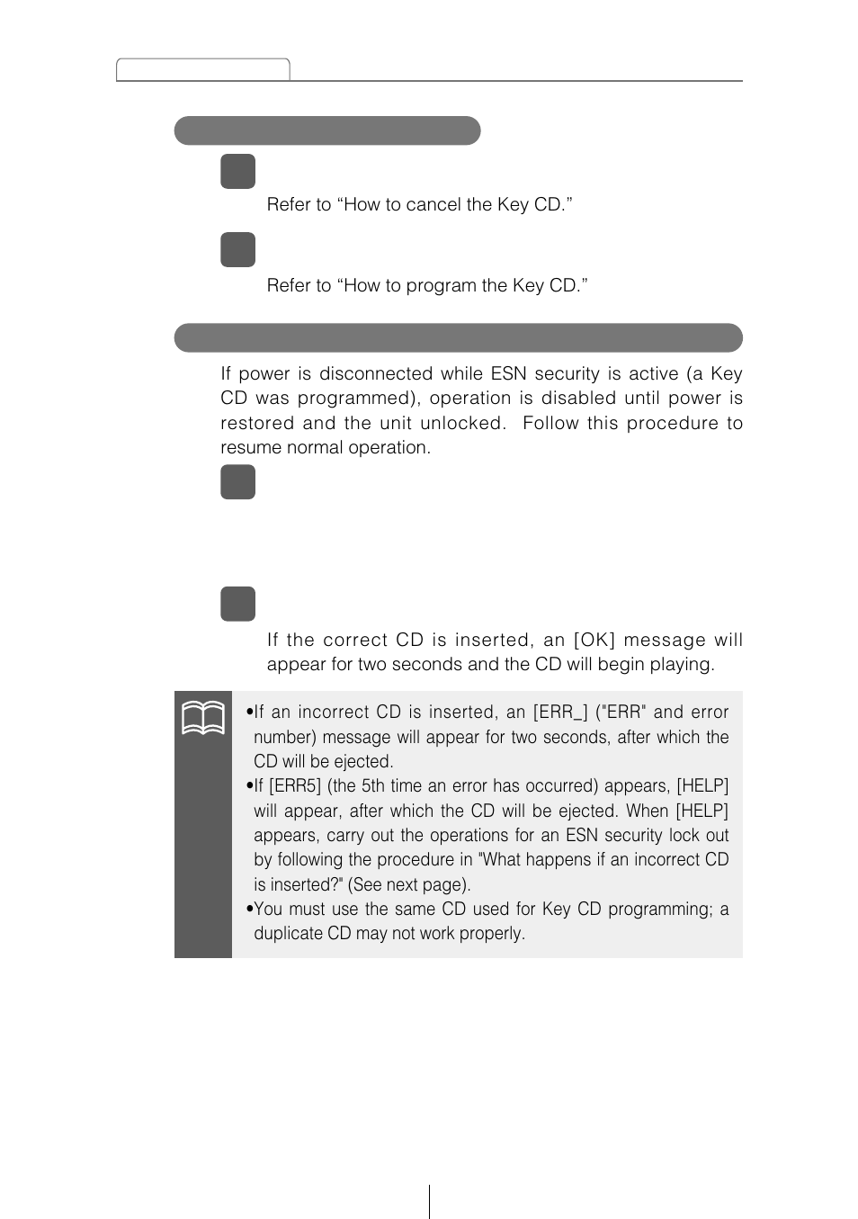 Eclipse - Fujitsu Ten CD5405 User Manual | Page 18 / 67