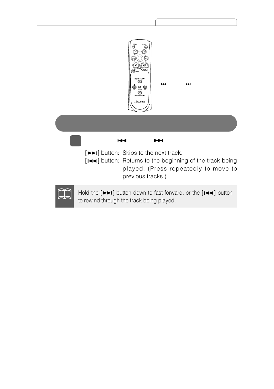 Eclipse - Fujitsu Ten CD5405 User Manual | Page 47 / 67