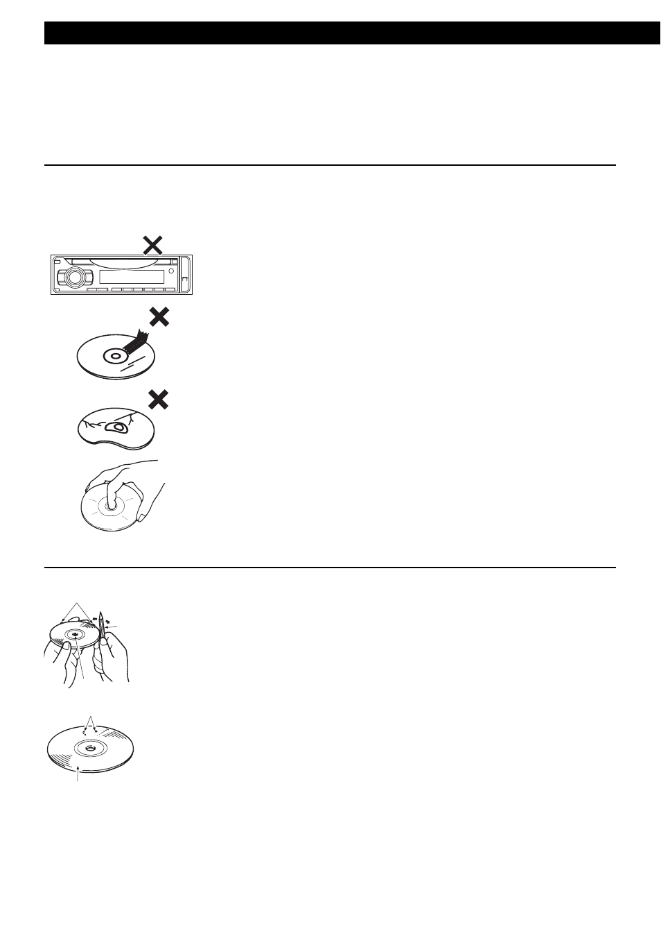 How to operate the cd/mp3/wma/aac player, About compact discs, About brand new cds | Eclipse - Fujitsu Ten CD1200 User Manual | Page 16 / 51