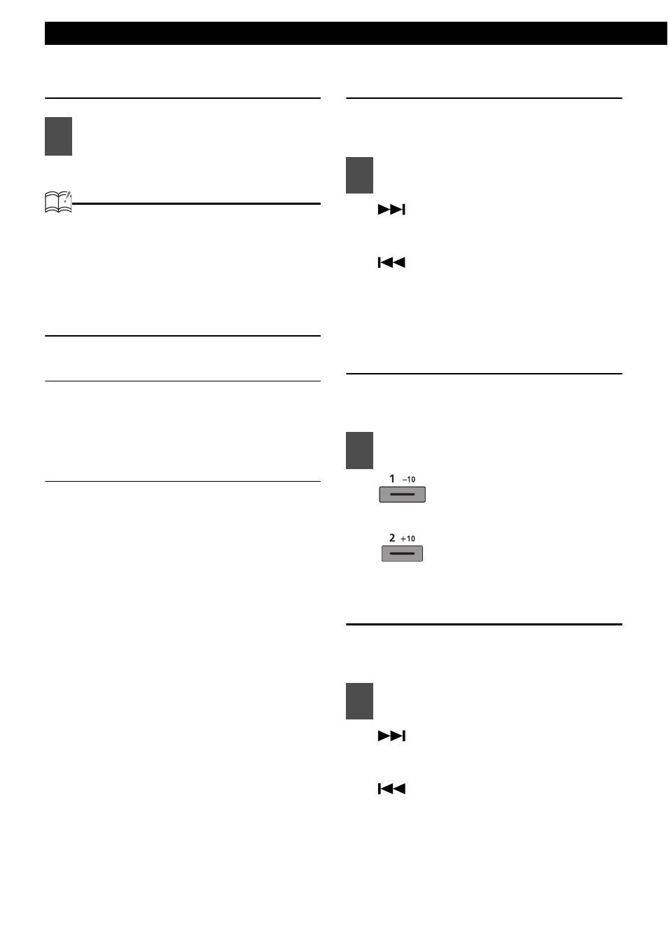 Listening to cd, Track (file) up/down, Skip forward and backward by 10 files | Fast forward/rewind | Eclipse - Fujitsu Ten CD1200 User Manual | Page 22 / 51