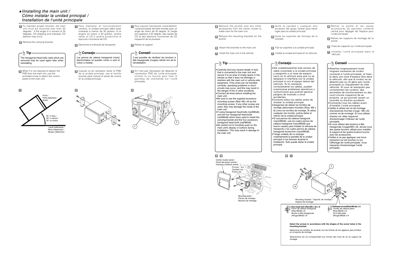 Eclipse - Fujitsu Ten AVN 2210p User Manual | Page 3 / 8