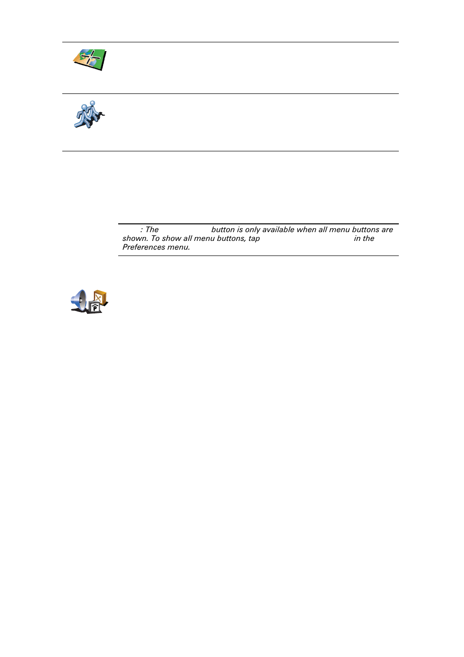 How can i set warnings for pois | Eclipse - Fujitsu Ten TomTom User Manual | Page 36 / 78