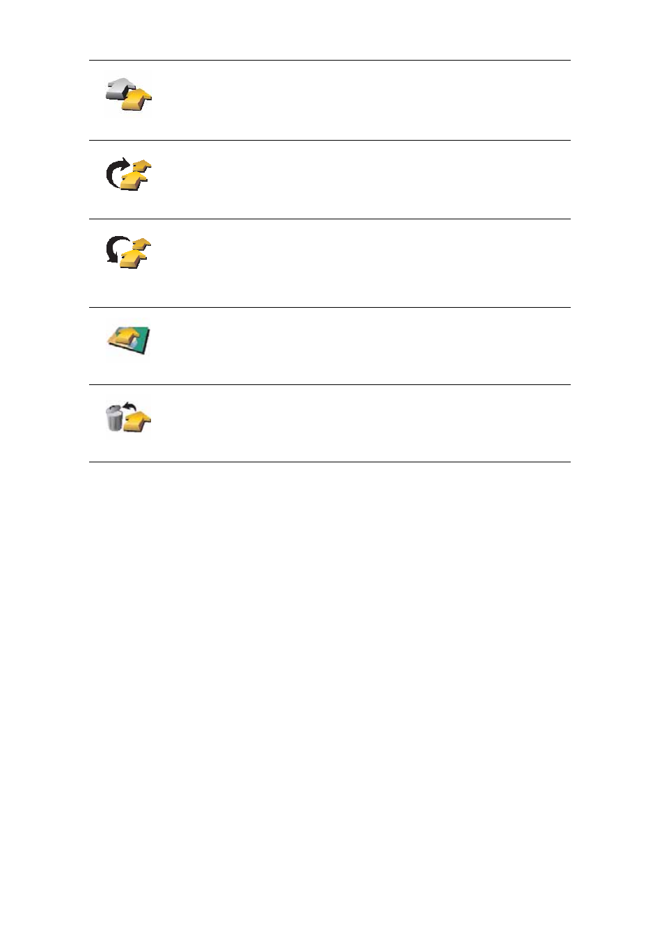 Start using an itinerary | Eclipse - Fujitsu Ten TomTom User Manual | Page 39 / 78
