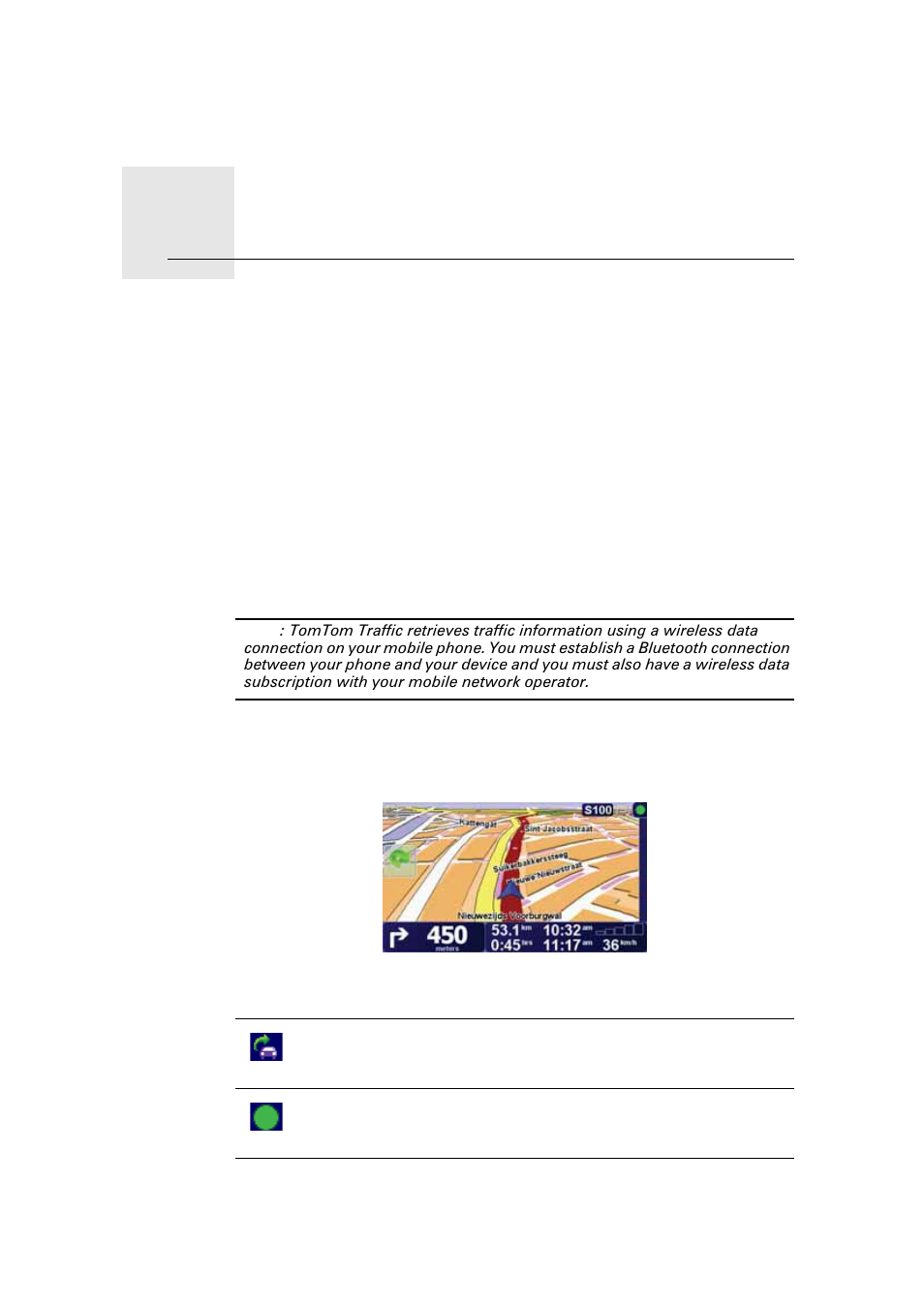 Tomtom traffic, Setting up tomtom traffic, Tomtom traffic 16 | Eclipse - Fujitsu Ten TomTom User Manual | Page 58 / 78