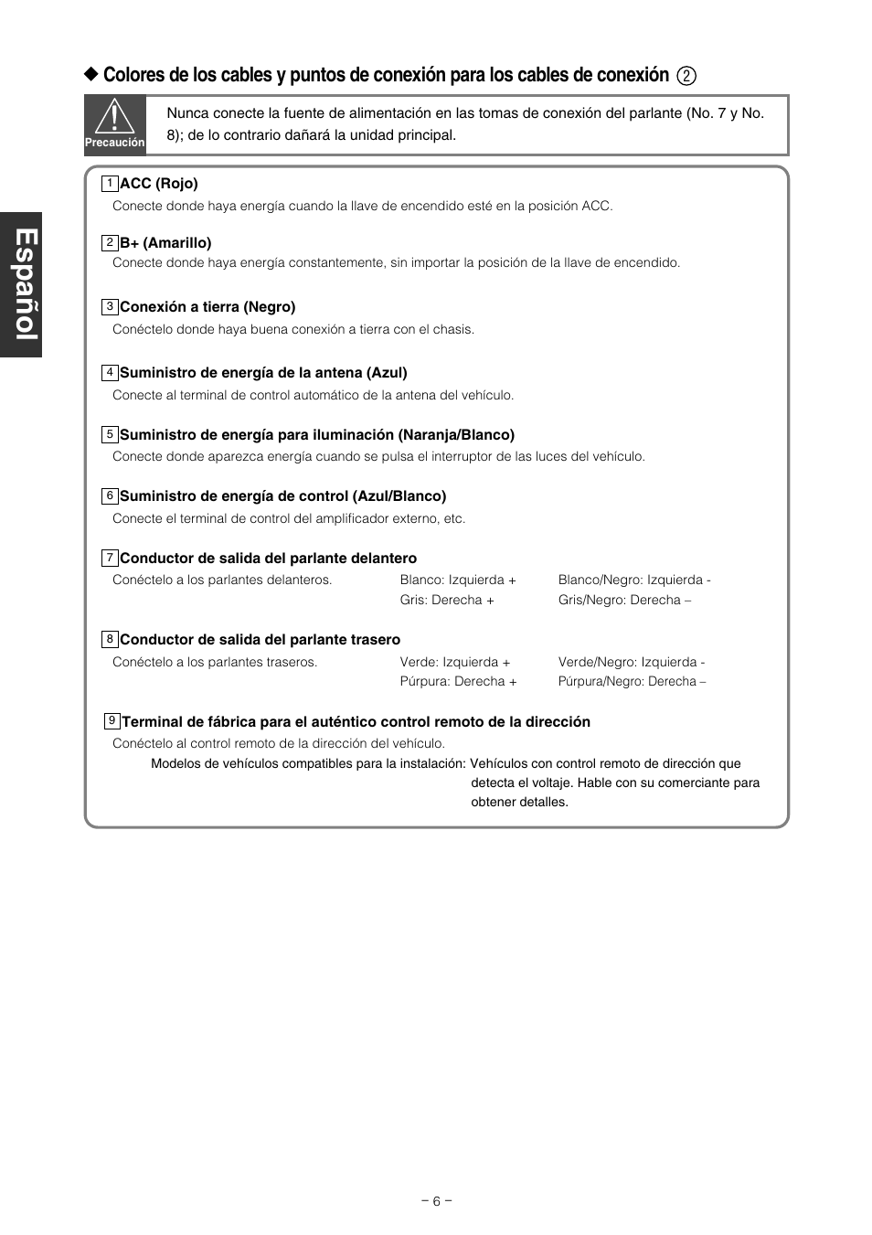 Eclipse - Fujitsu Ten CD7000 User Manual | Page 18 / 36