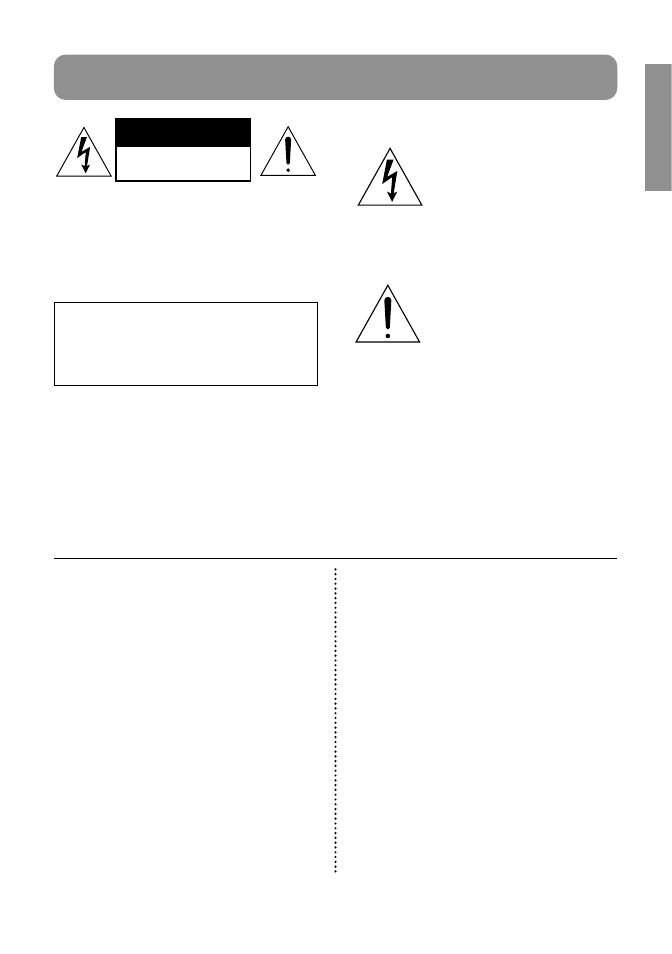 Important safety instructions, Caution | Eclipse - Fujitsu Ten 316SW User Manual | Page 3 / 12