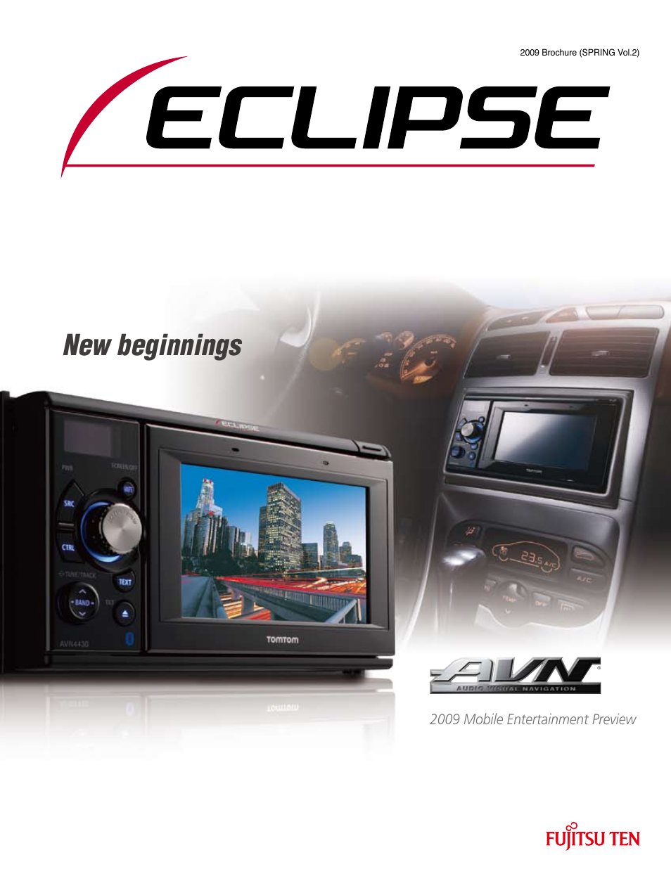 Eclipse - Fujitsu Ten AVN6610 User Manual | 18 pages