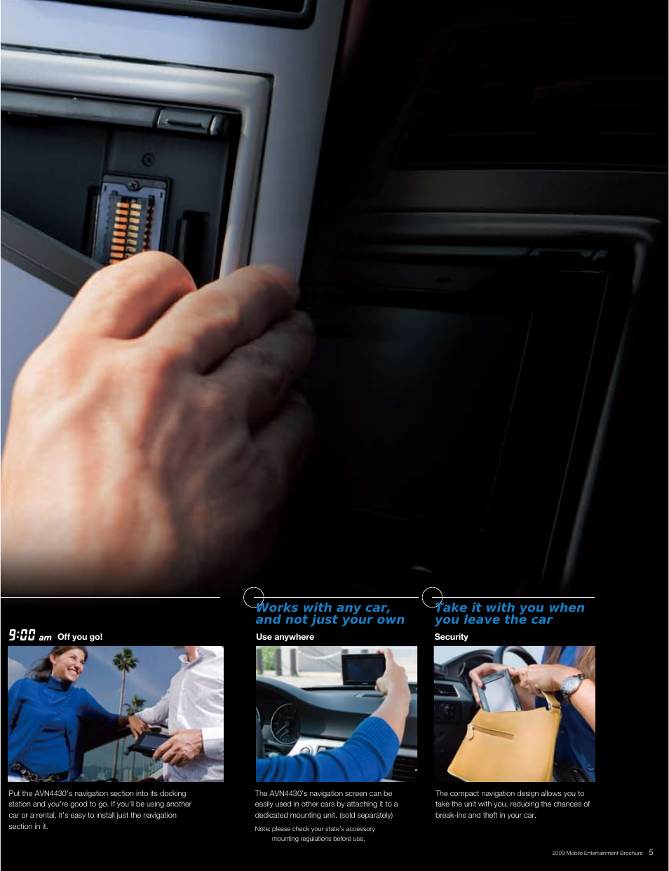 A true road companion, Avn4430 | Eclipse - Fujitsu Ten AVN6610 User Manual | Page 5 / 18