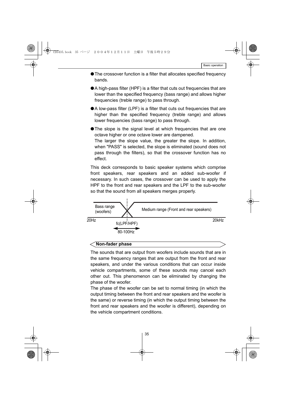 Eclipse - Fujitsu Ten CD5435 User Manual | Page 35 / 128