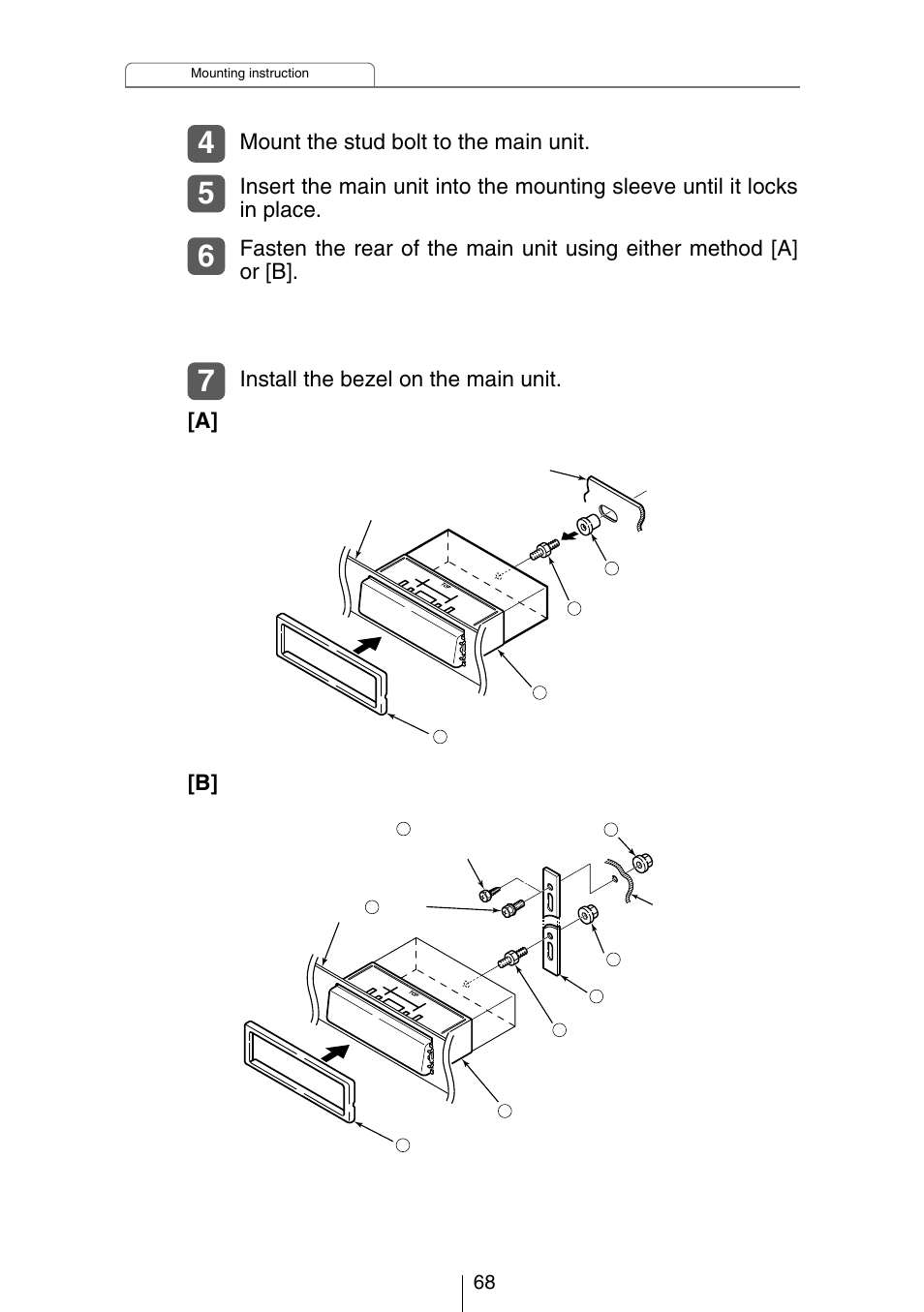 Eclipse - Fujitsu Ten CH3083  EN User Manual | Page 68 / 76