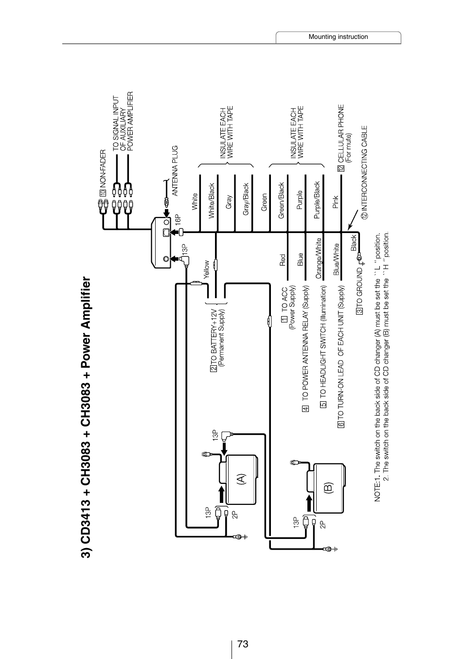 Eclipse - Fujitsu Ten CH3083  EN User Manual | Page 73 / 76