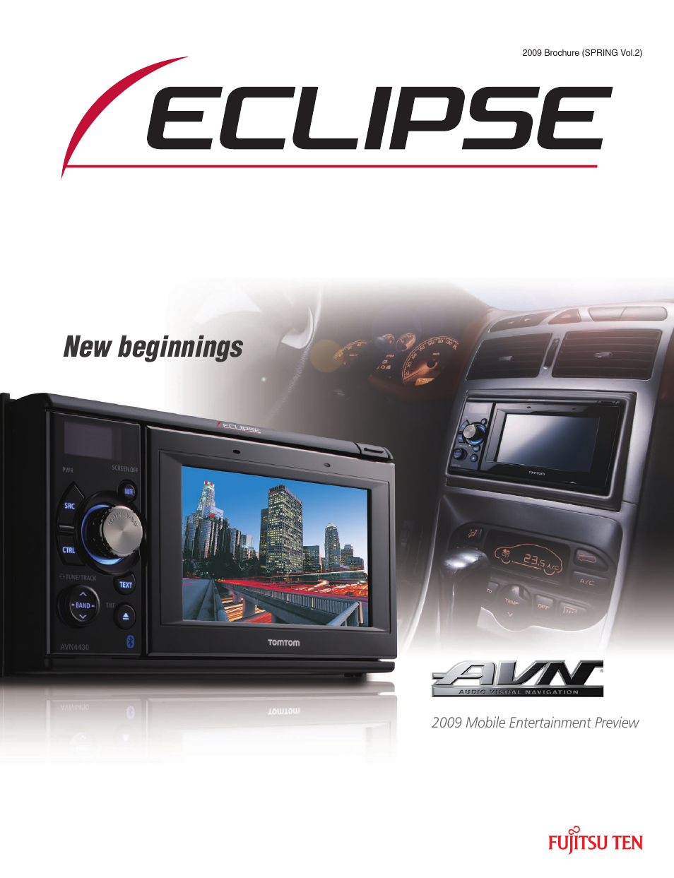 Eclipse - Fujitsu Ten CD2030 User Manual | 18 pages