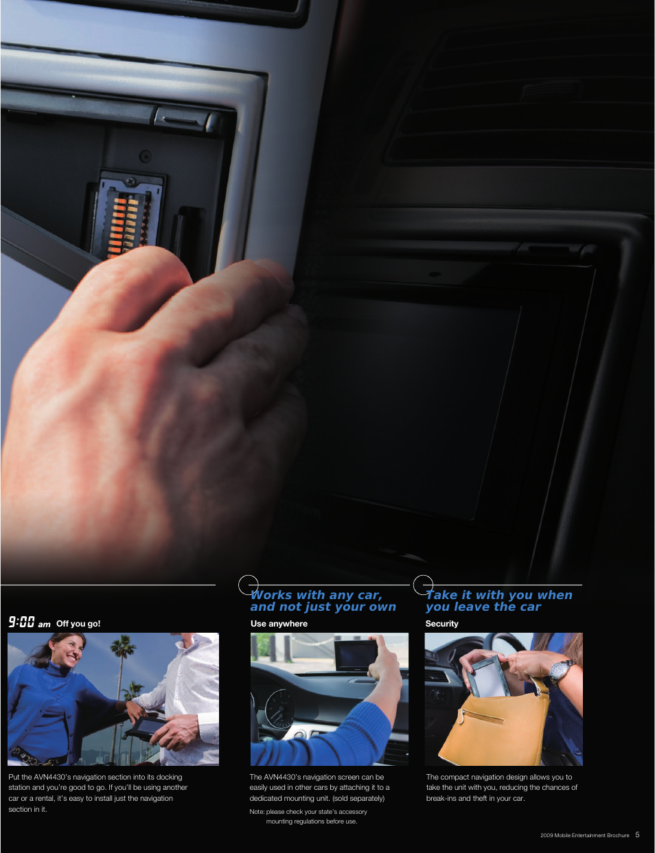 A true road companion, Avn4430 | Eclipse - Fujitsu Ten CD2030 User Manual | Page 5 / 18