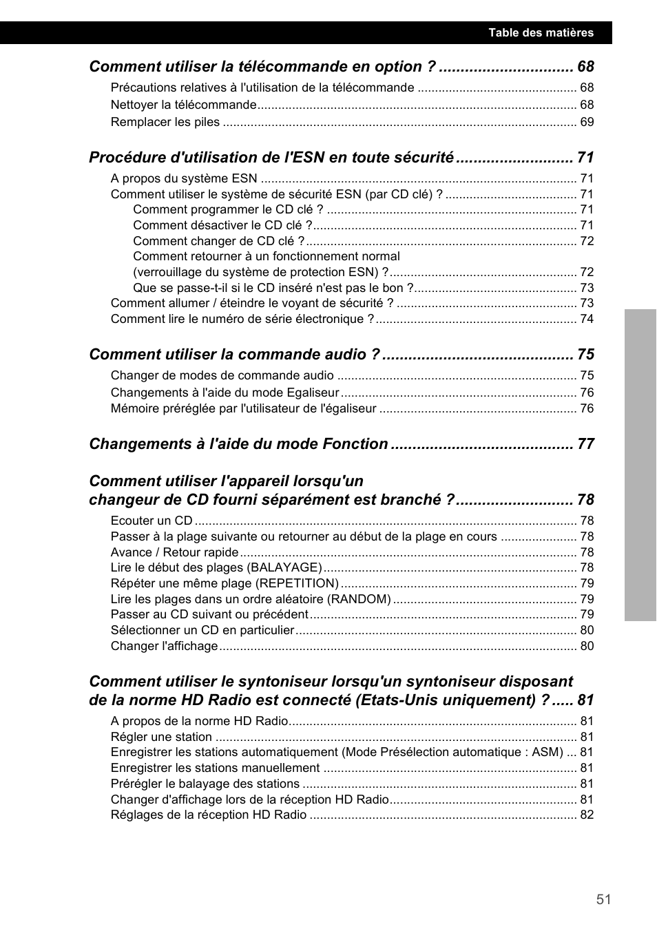 Eclipse - Fujitsu Ten CD2000 User Manual | Page 51 / 141