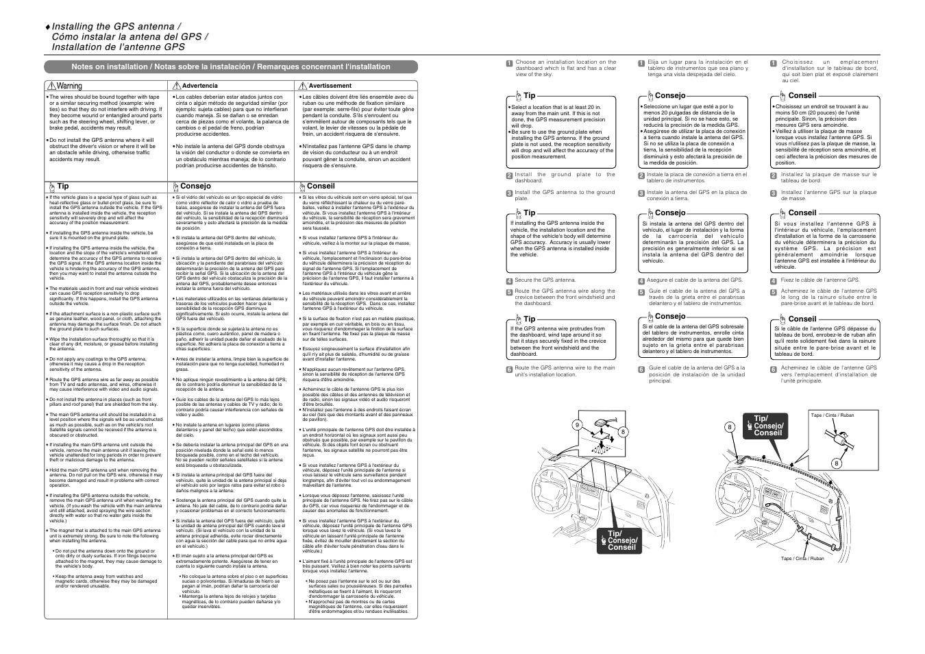 Eclipse - Fujitsu Ten AVN2210p mkII User Manual | Page 4 / 8