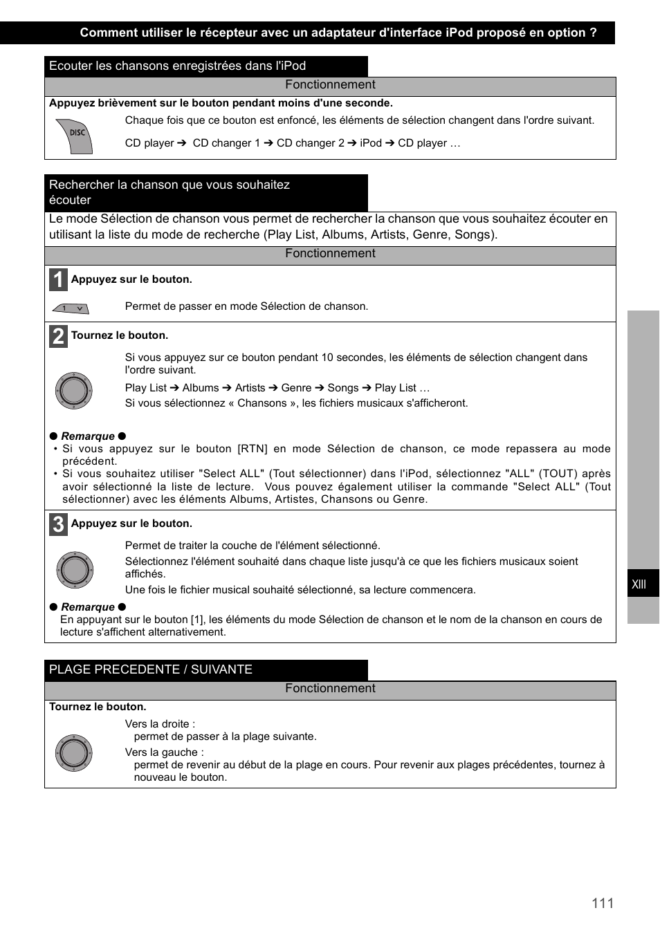 Eclipse - Fujitsu Ten CD4000 User Manual | Page 111 / 195