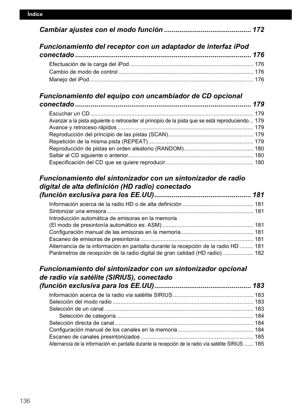 Eclipse - Fujitsu Ten CD4000 User Manual | Page 136 / 195