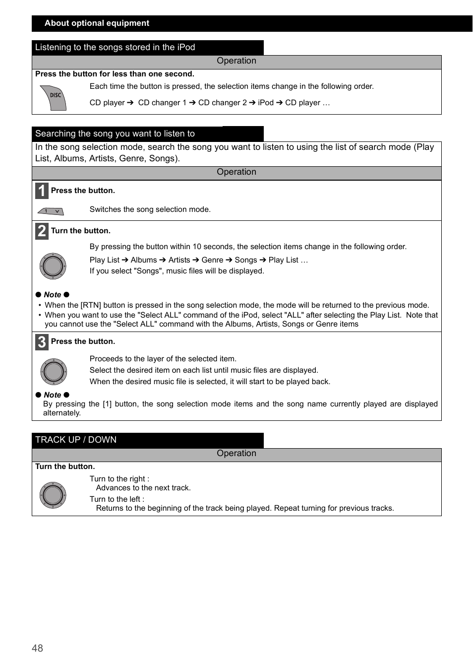 Eclipse - Fujitsu Ten CD4000 User Manual | Page 48 / 195