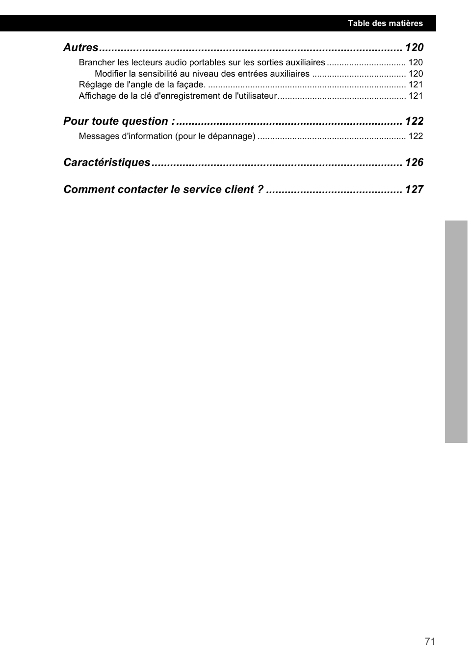 Eclipse - Fujitsu Ten CD4000 User Manual | Page 71 / 195