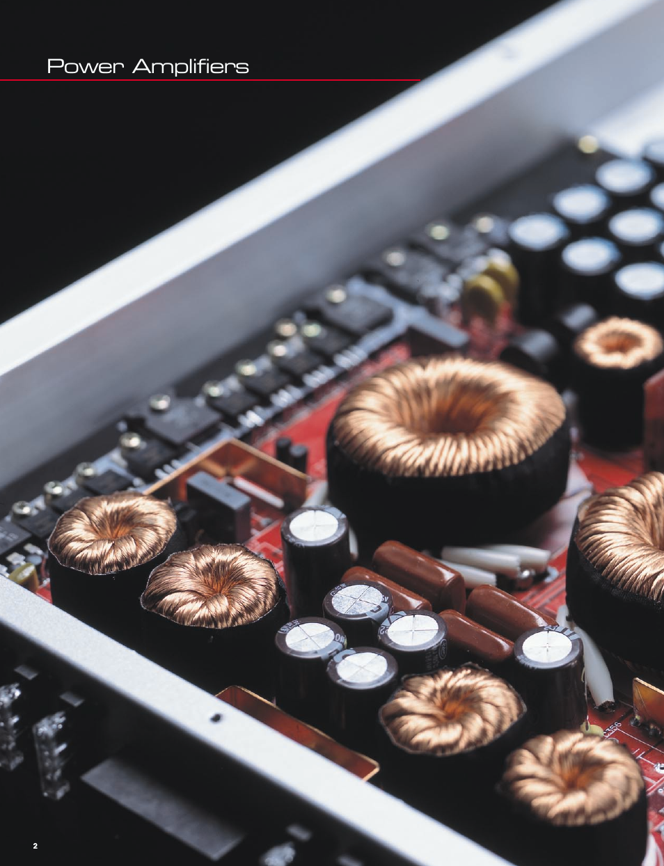 Power amplifiers | Eclipse - Fujitsu Ten ECLIPSE DA7232 User Manual | Page 2 / 12
