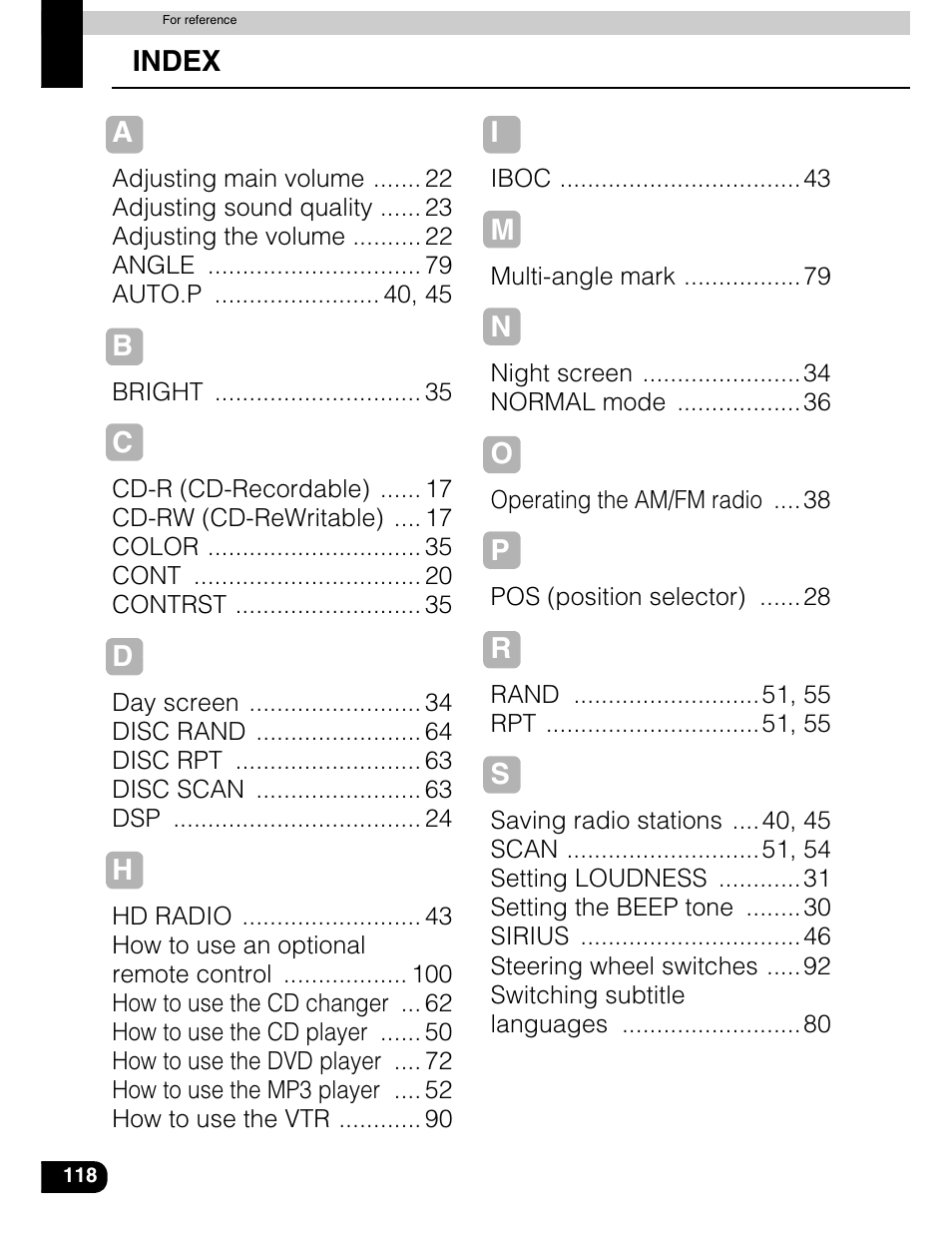 Eclipse - Fujitsu Ten AVN5435  EN User Manual | Page 119 / 122