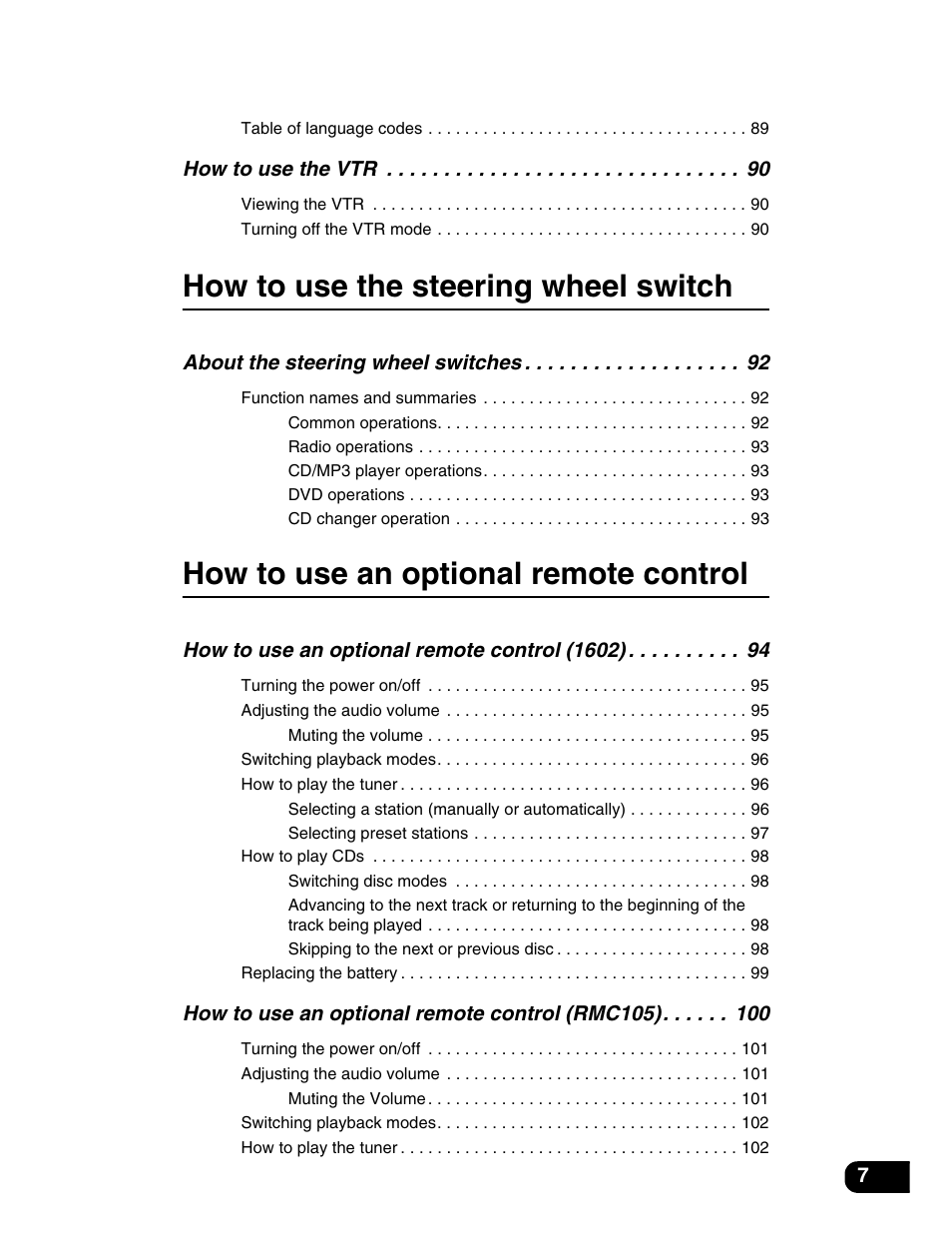 How to use the steering wheel switch, How to use an optional remote control | Eclipse - Fujitsu Ten AVN5435  EN User Manual | Page 8 / 122