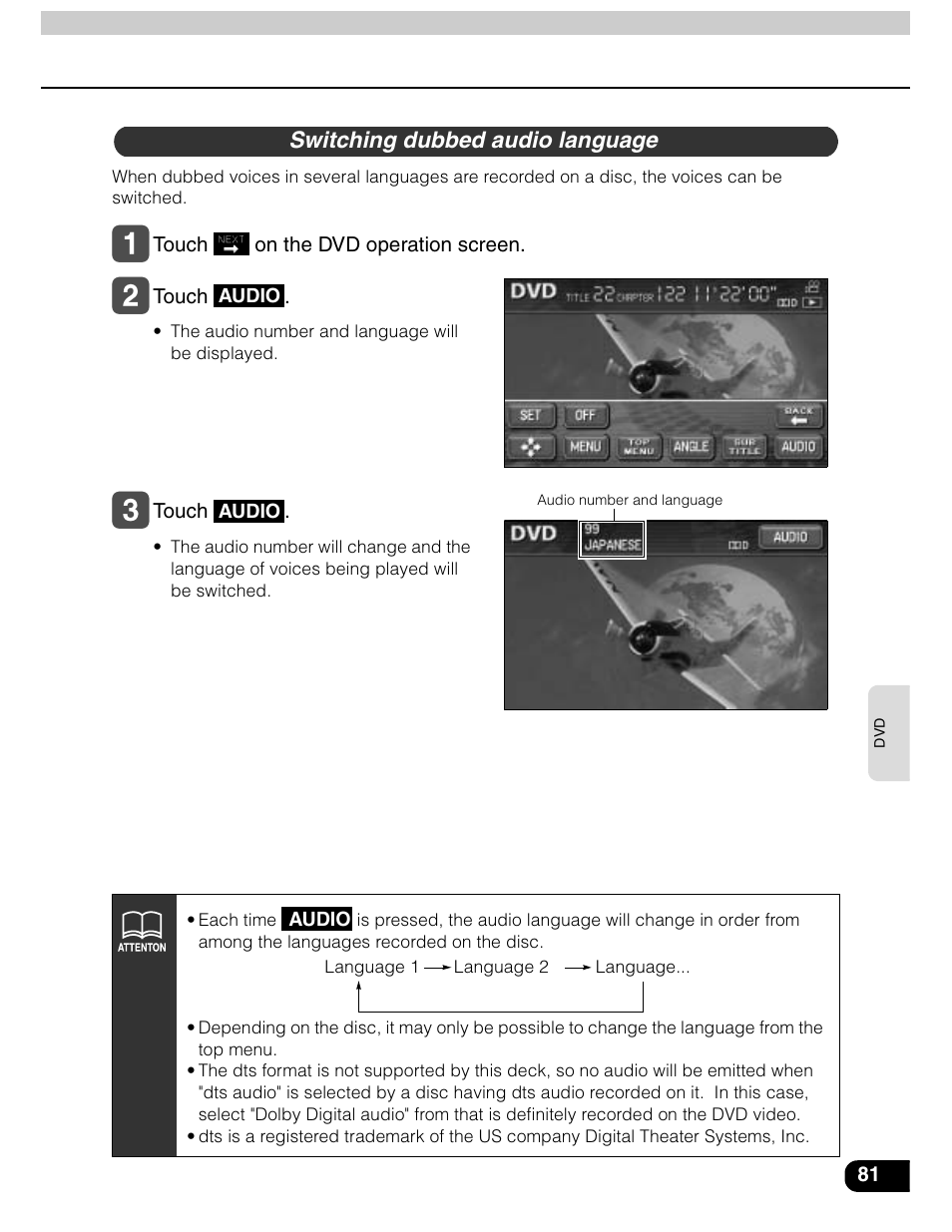 Eclipse - Fujitsu Ten AVN5435  EN User Manual | Page 82 / 122