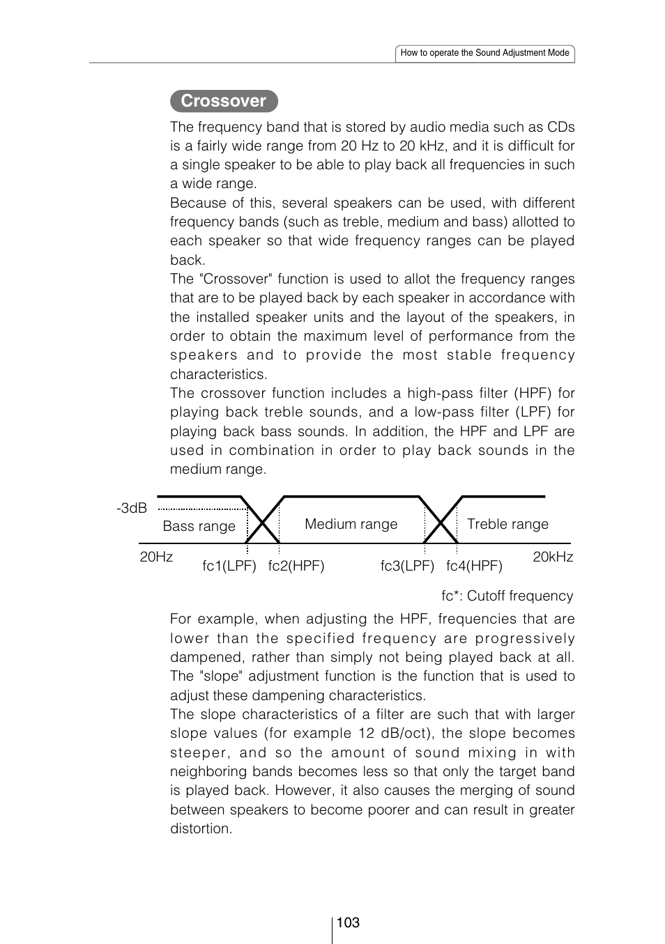 Crossover | Eclipse - Fujitsu Ten CD8454 User Manual | Page 103 / 180