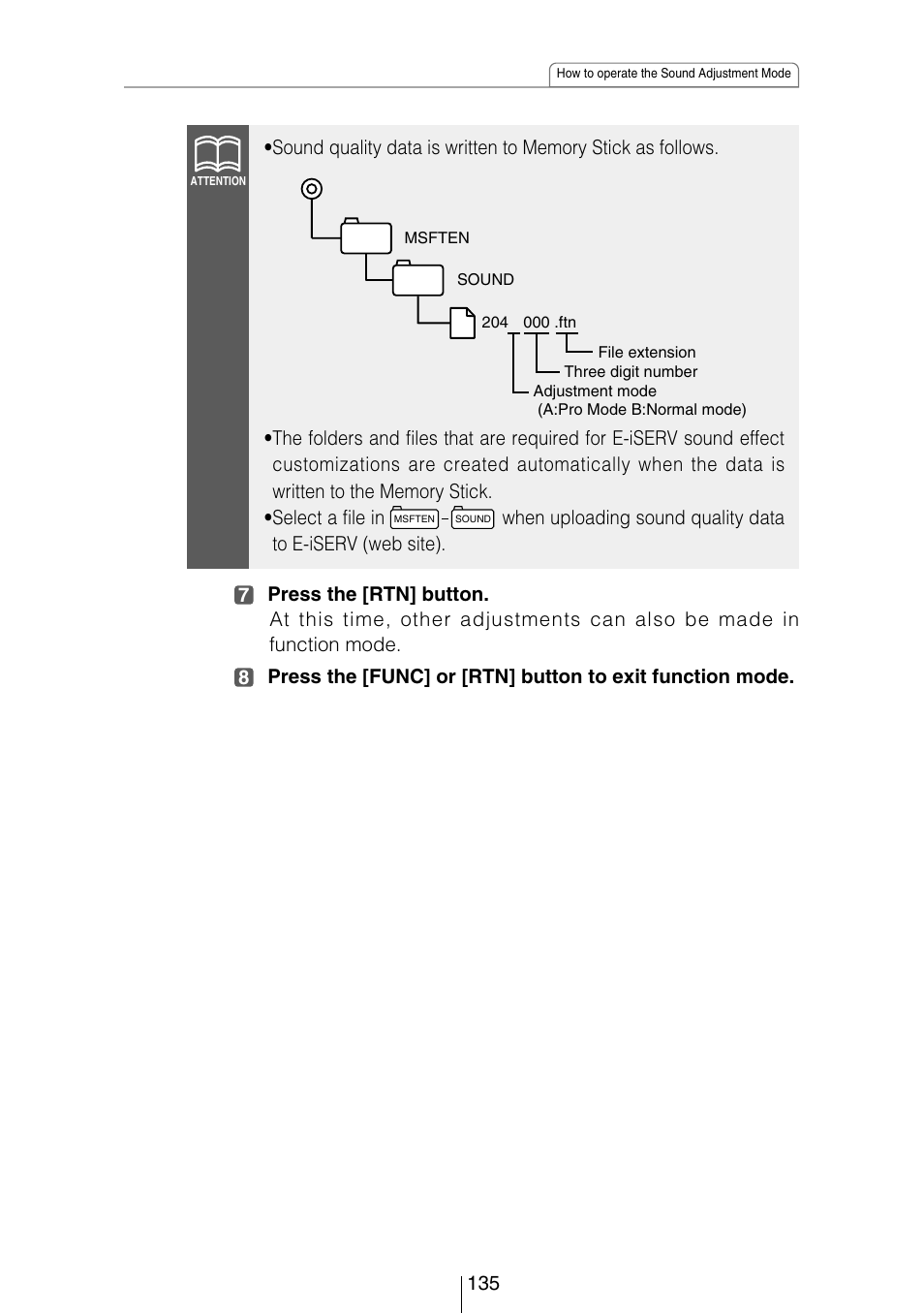 Eclipse - Fujitsu Ten CD8454 User Manual | Page 135 / 180