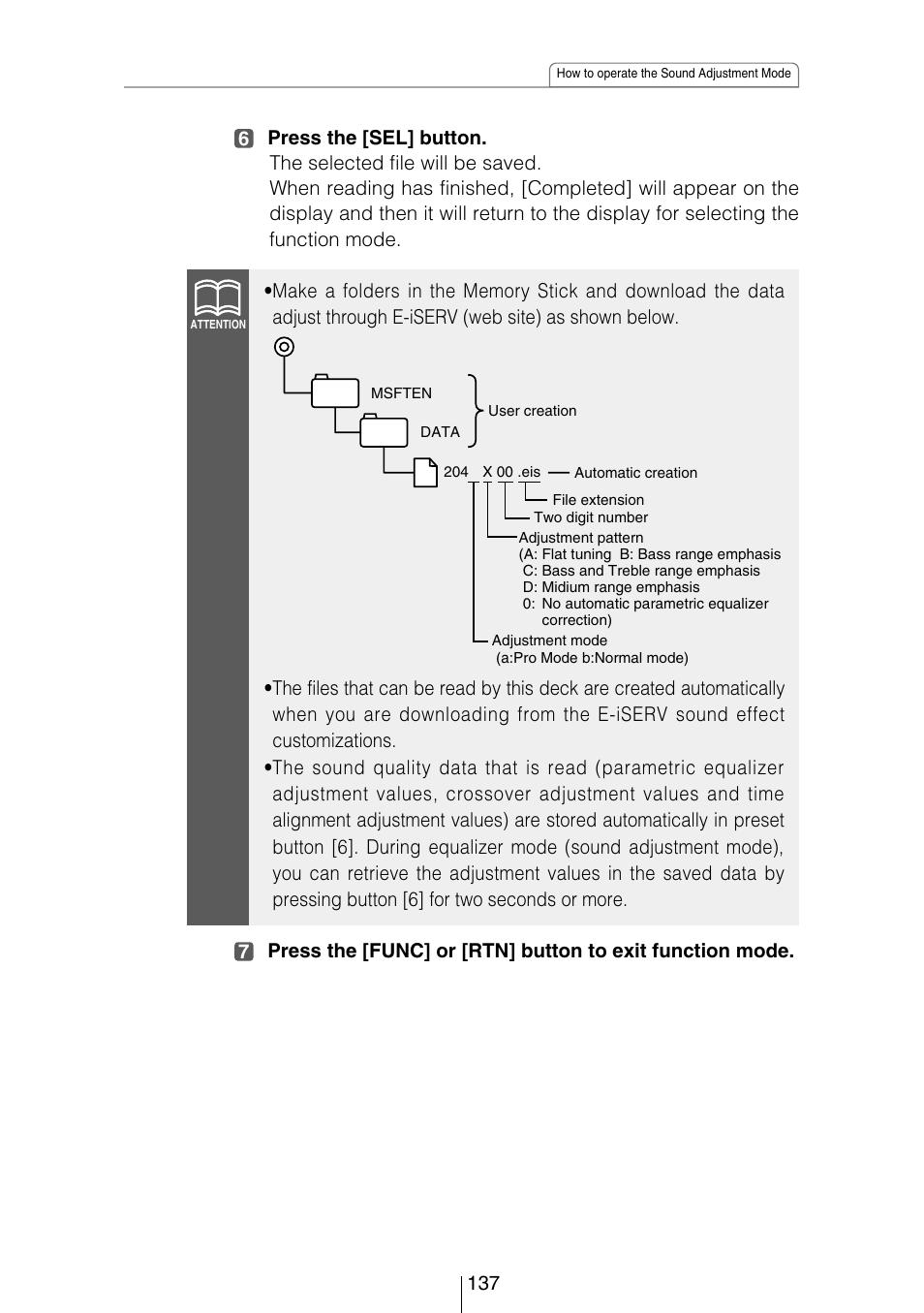 Eclipse - Fujitsu Ten CD8454 User Manual | Page 137 / 180