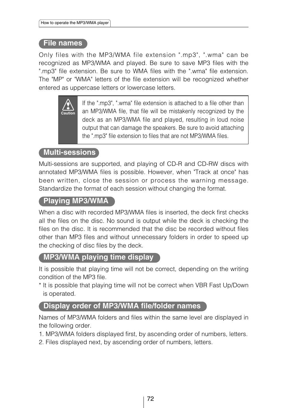 Eclipse - Fujitsu Ten CD8454 User Manual | Page 72 / 180