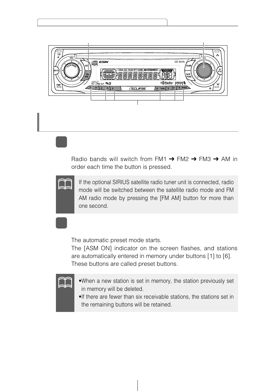 Eclipse - Fujitsu Ten CD5415 User Manual | Page 68 / 95