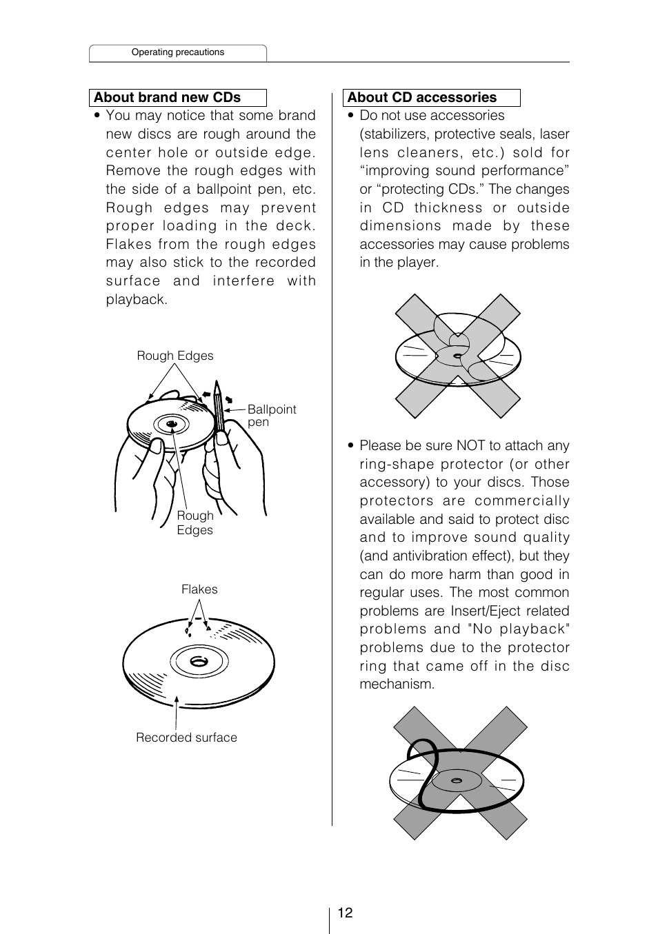 Eclipse - Fujitsu Ten CD3403 User Manual | Page 12 / 70