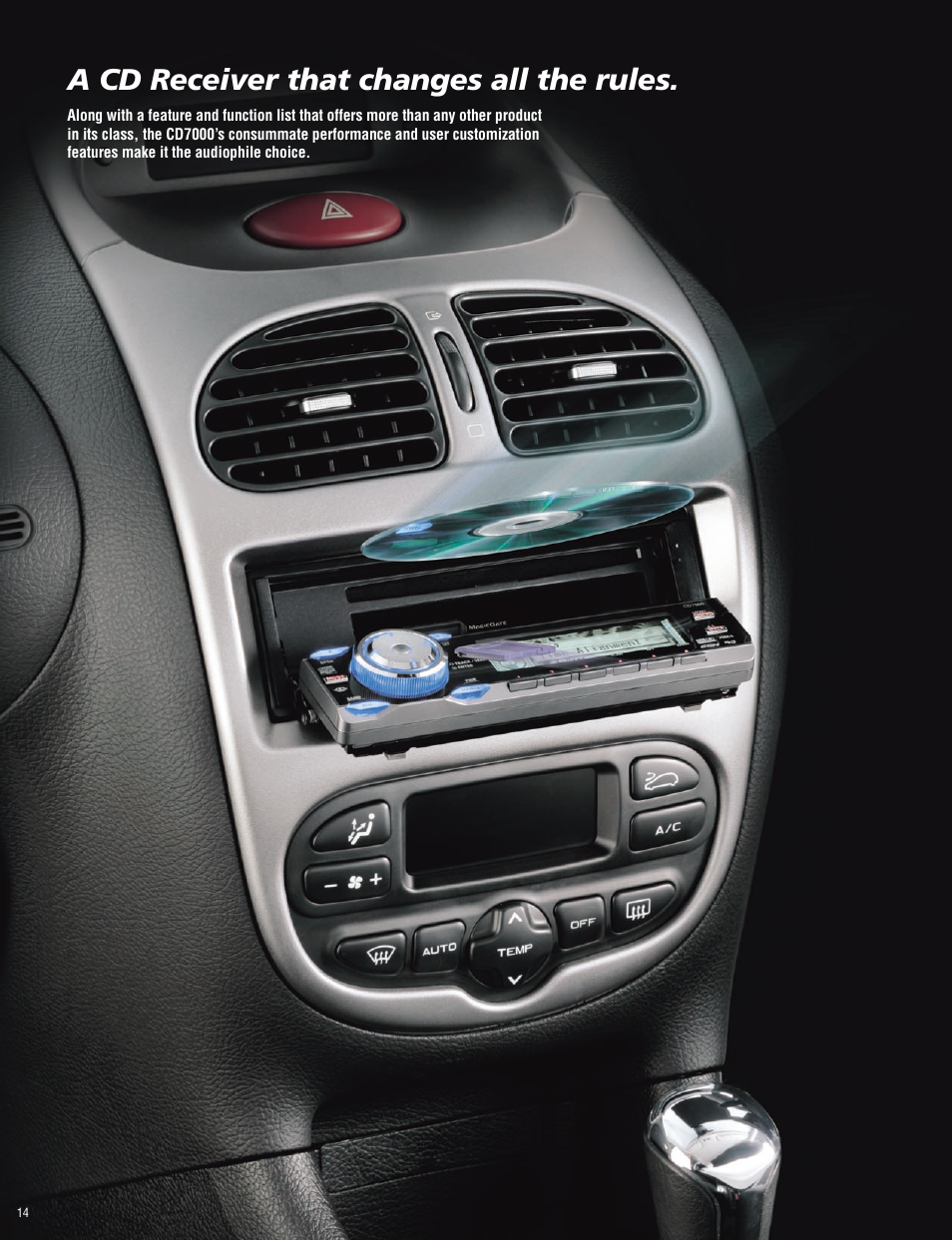 A cd receiver that changes all the rules | Eclipse - Fujitsu Ten ECLIPSE AVN7000 User Manual | Page 14 / 36