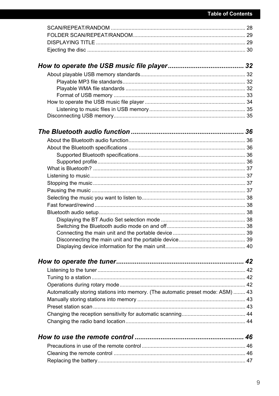 Eclipse - Fujitsu Ten ECLIPSE CD3200 User Manual | Page 9 / 111