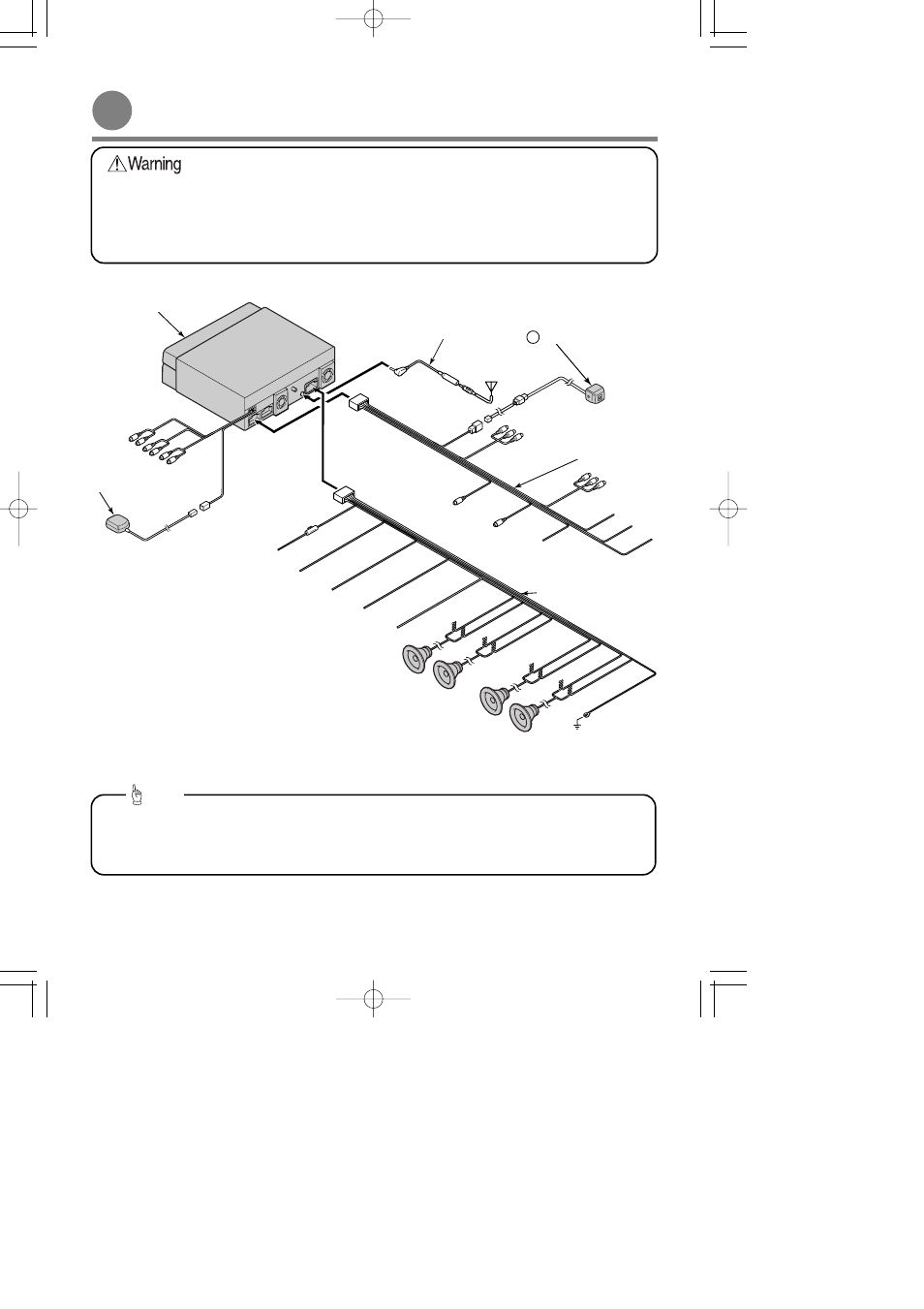 System connection e, System connection e xample xample | Eclipse - Fujitsu Ten BEC105 User Manual | Page 12 / 12