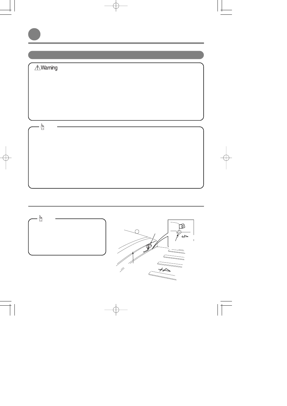Installing the rear camer, Installing the rear camer a a | Eclipse - Fujitsu Ten BEC105 User Manual | Page 6 / 12