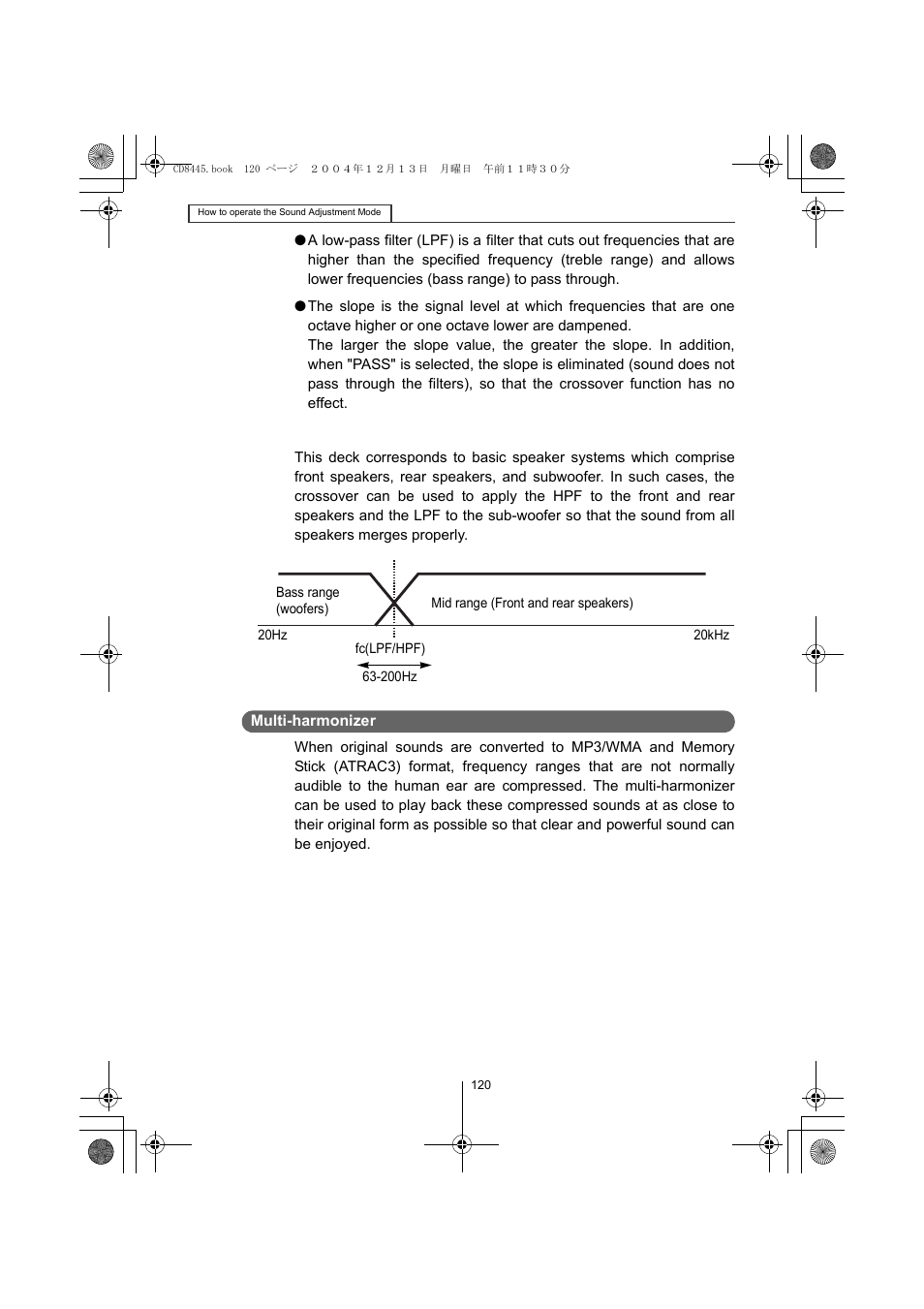 Eclipse - Fujitsu Ten CD8445 User Manual | Page 120 / 212