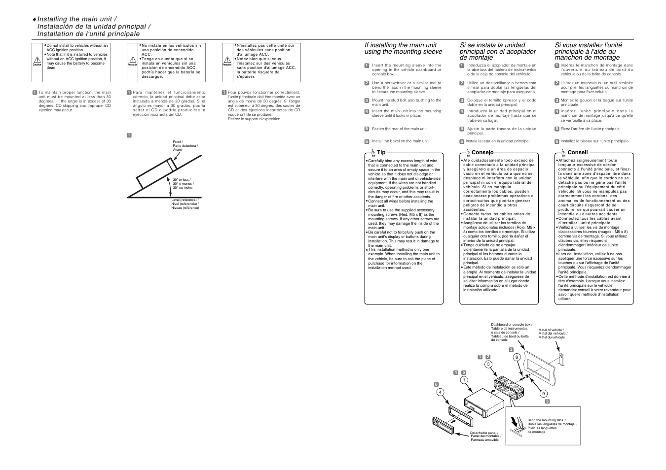 Eclipse - Fujitsu Ten CD1200 User Manual | Page 3 / 8