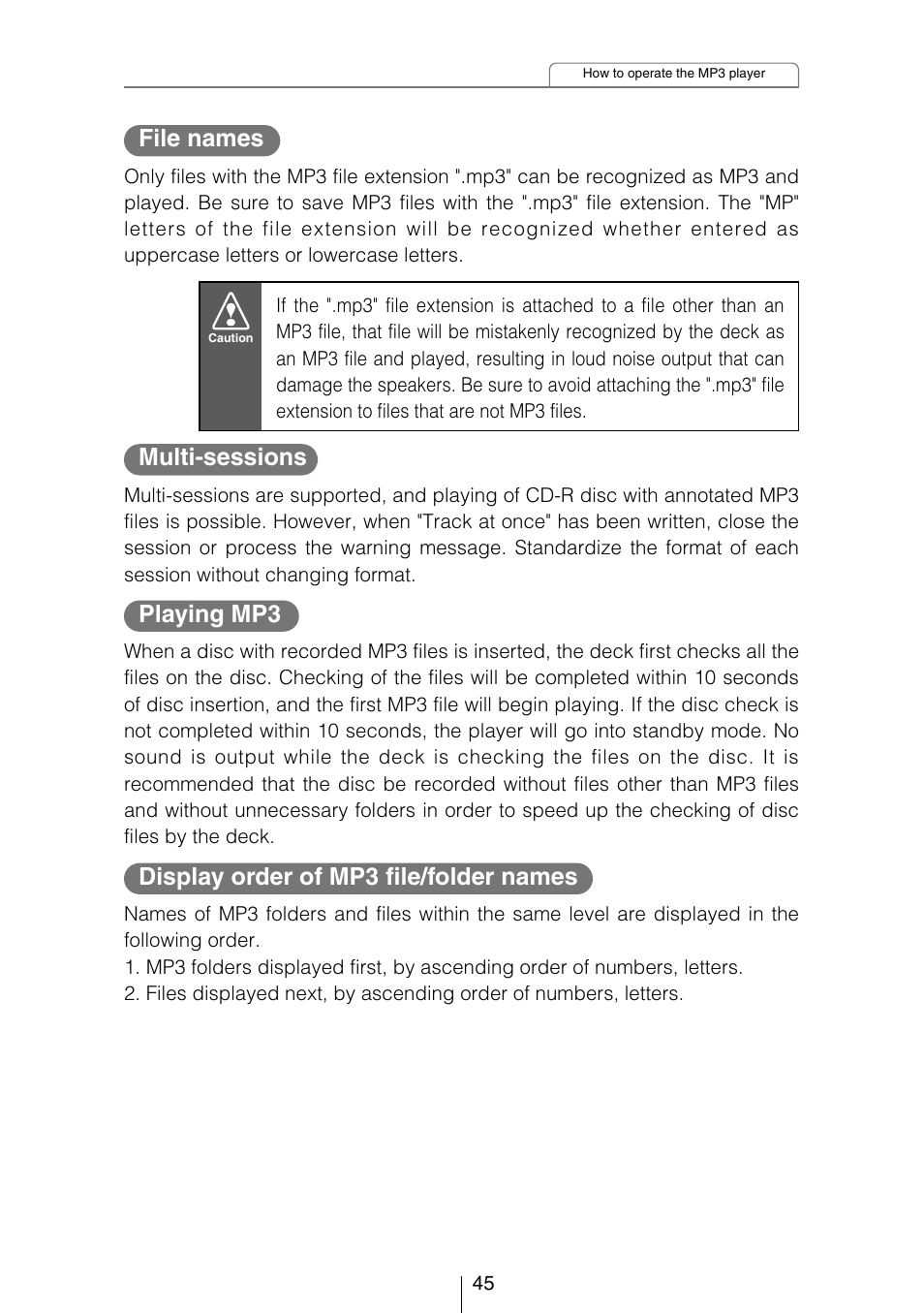 Eclipse - Fujitsu Ten CD5423 User Manual | Page 45 / 96