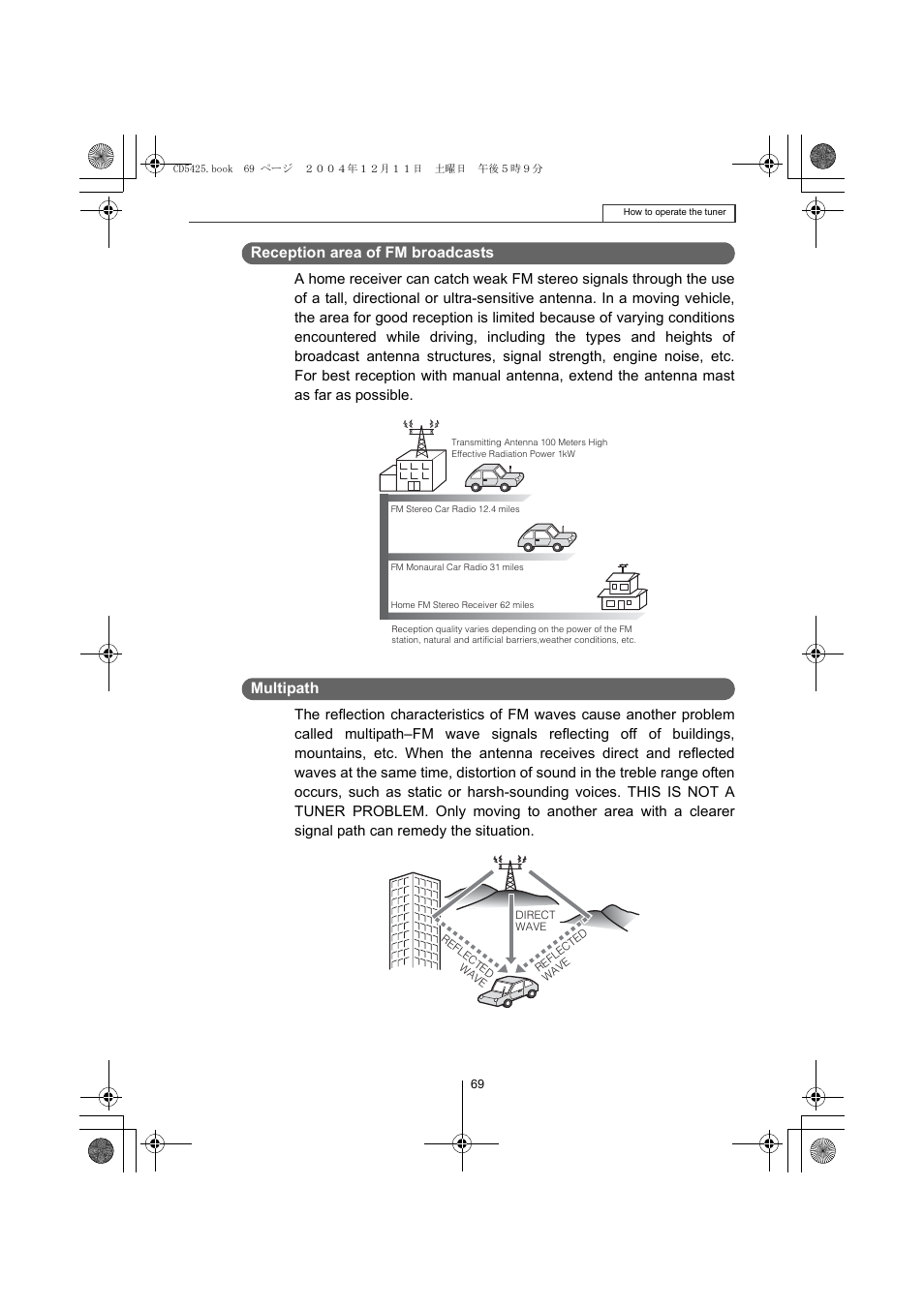 Eclipse - Fujitsu Ten CD5425 User Manual | Page 69 / 124
