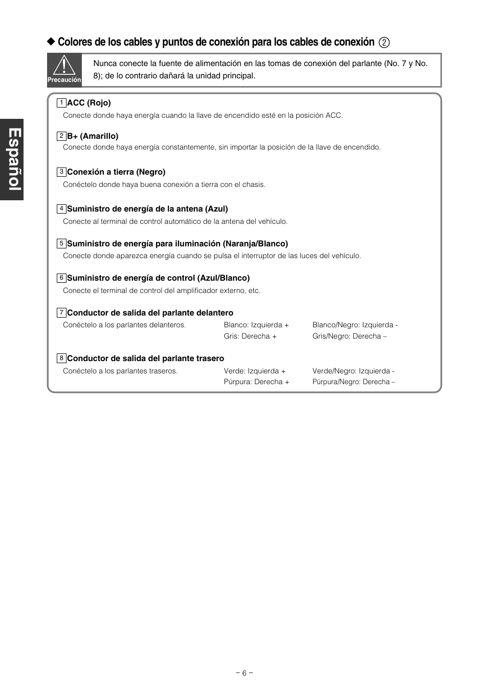 Eclipse - Fujitsu Ten CD2000 User Manual | Page 18 / 36