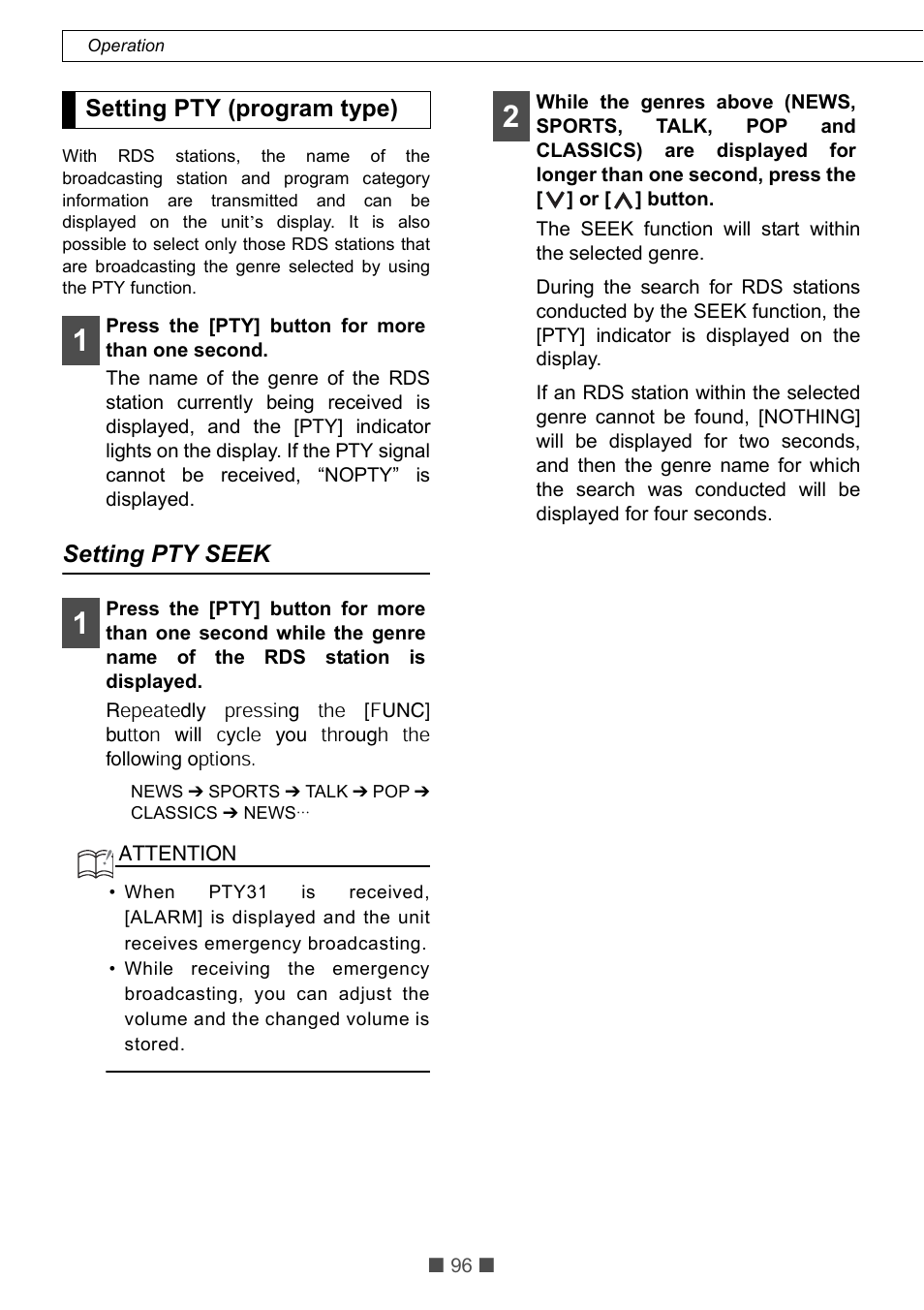 Eclipse - Fujitsu Ten CD5425E User Manual | Page 32 / 62