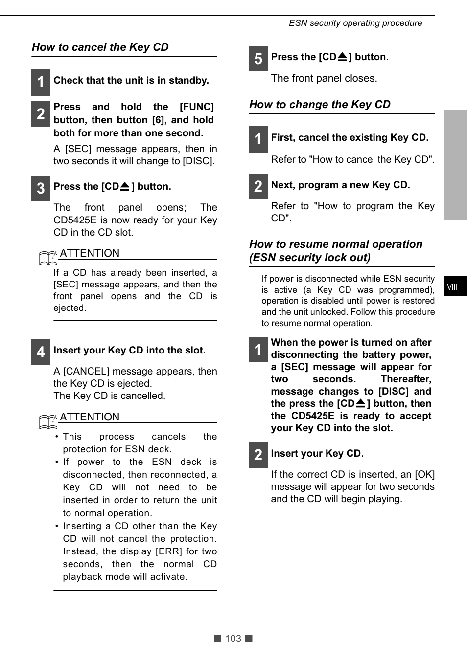 Eclipse - Fujitsu Ten CD5425E User Manual | Page 39 / 62