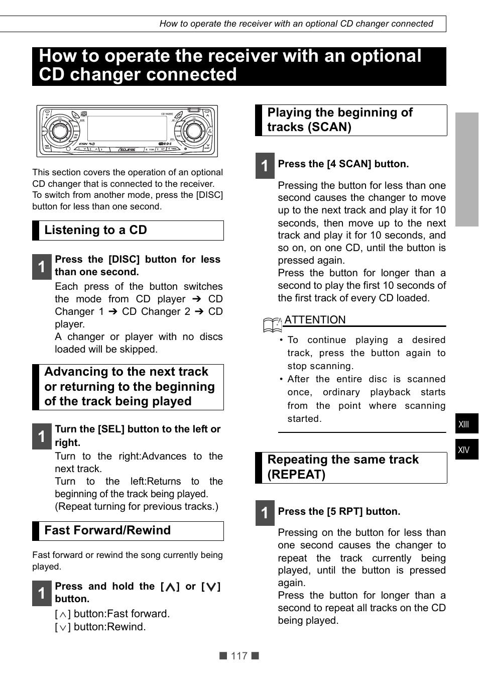 Eclipse - Fujitsu Ten CD5425E User Manual | Page 53 / 62